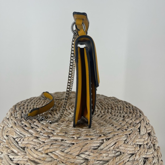 Topshop Yellow Crossbody Bag (PA3#1) - Picture 9 of 14
